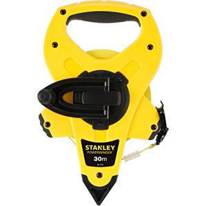 STANLEY pásmo PowerWinder s plastovou páskou 30 m x 12,7 mm