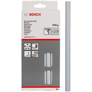 BOSCH 11x200mm šedé lepicí tyčinky (500g), 25 ks v balení