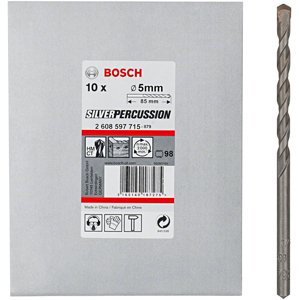 Bosch vrták CYL-3 Silver Percussion (10 ks) 5x50x85mm