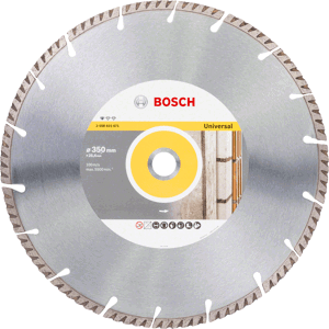 BOSCH 350x25.4mm diamantový kotouč pro dělící pily Standard for Universal (3,3 mm)