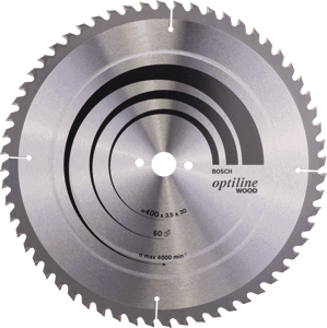 BOSCH Optiline Wood kotouč na dřevo 400x30mm (60Z)