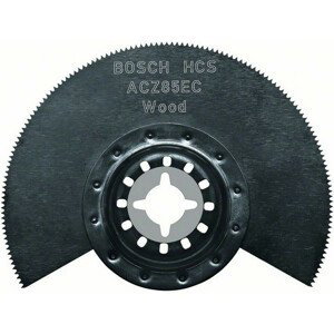 BOSCH ACZ 85 EC, HCS segmentový kotouč, Wood, 85 mm