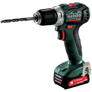 METABO PowerMaxx BS 12 BL (2x2Ah) 12V bezuhlíková aku vrtačka / 45 Nm