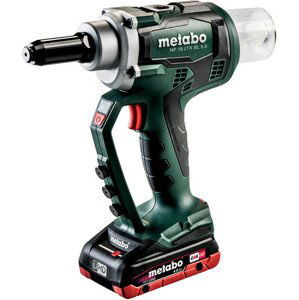 METABO NP 18 LTX BL 5.0 (2x4Ah) aku nýtovací pistole