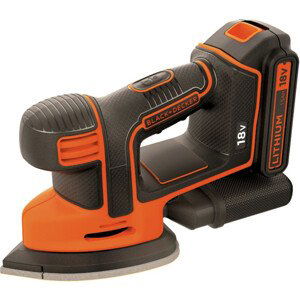 BLACK+DECKER BLACK and DECKER BDCDS18 aku vibrační bruska