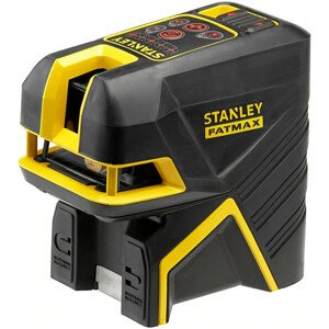 STANLEY FatMax křížový laser s olovnicí (červený)