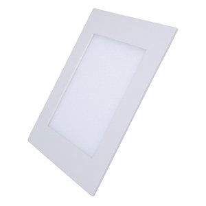 SOLIGHT WD103 LED mini panel, podhledový, 6W, 400lm, 3000K, tenký, čtvercový, bílý