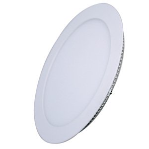 SOLIGHT WD110 LED mini panel, podhledový, 18W, 1530lm, 4000K, tenký, kulatý, bílý