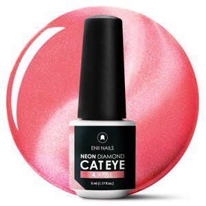 Magnetický Gel lak Neon Diamond Cat Eye 4. Apple