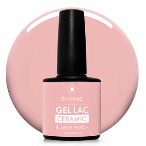 Gel lak Ceramic 04 Light Peach - gelový lak bez HEMA, 10 ml