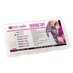 ENII-NAILS Royal overlap 200 ks - box Nehtové tipy