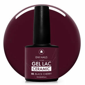 Gel lak Ceramic 88 Black Cherry - gelový lak bez HEMA, 10 ml