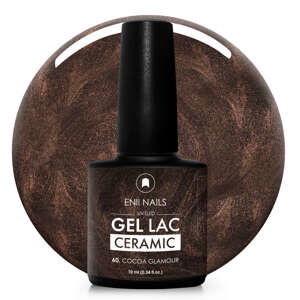 Gel lak Ceramic 60 Cocoa Glamour - gelový lak bez HEMA, 10 ml