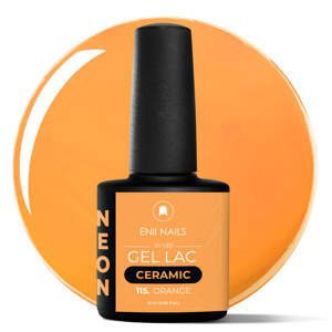 Gel lak Ceramic 115 Orange - gelový lak bez HEMA, 10 ml