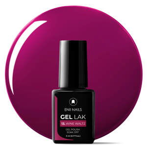 Gel lak 13. Wine Waltz 5 ml