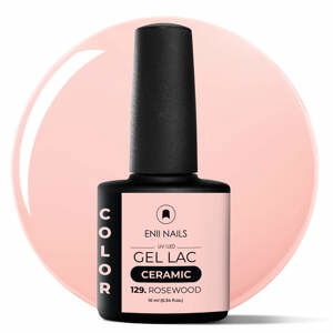 Gel lak Ceramic 129 Rosewood - gelový lak bez HEMA, 10 ml