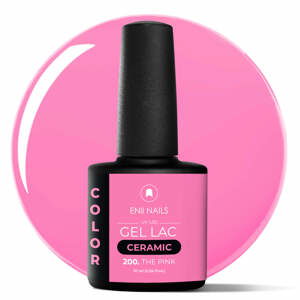 Gel lak Ceramic 200 The Pink - gelový lak bez HEMA, 10 ml