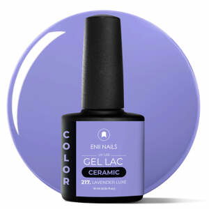 Gel lak Ceramic 217 Lavender Luxe - gelový lak bez HEMA, 10 ml