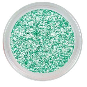 ENII-NAILS Pigment - flash silver green