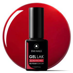 ENII-NAILS Gel lak 6. milano red 11 ml