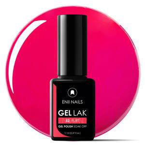 ENII-NAILS Gel lak 52. Flirt neon 11 ml