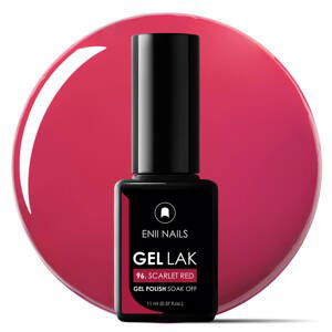 ENII-NAILS Gel lak 96. Scarlet Red 11 ml