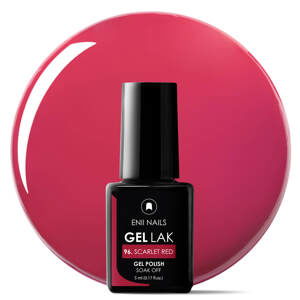 ENII-NAILS Gel lak 96 Scarlet Red 5 ml