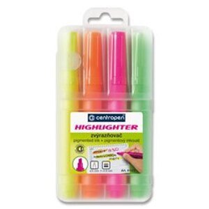 Centropen Highlighter 8552 - zvýrazňovač - 4 barvy