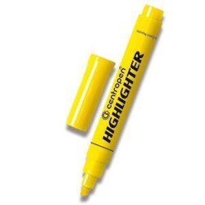 Centropen Highlighter 8552 - zvýrazňovač - žlutý