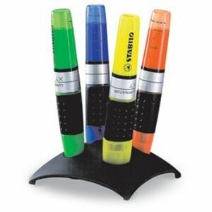 Stabilo Luminator - zvýrazňovač - 4 barvy ve stojanu