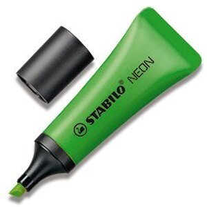 Stabilo Neon - zvýrazňovač - zelený