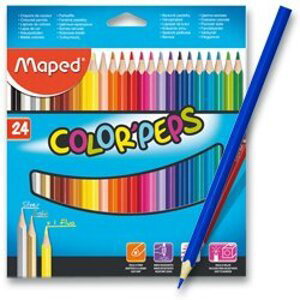 Maped - pastelky - 24 barev