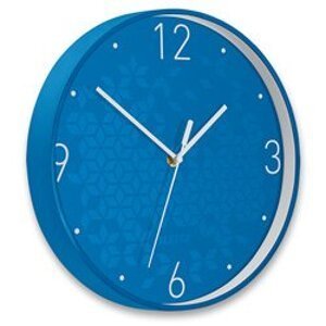 Leitz Wow - nástěnné hodiny - modré