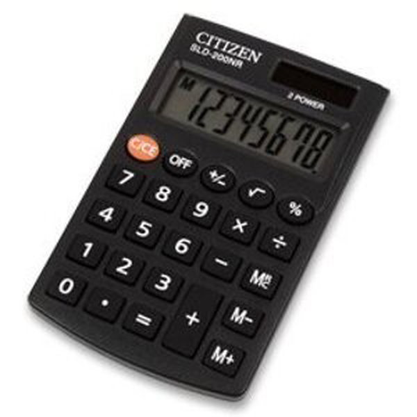 Citizen SLD-200NR - kapesní kalkulátor
