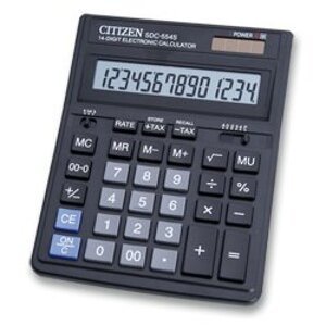 Citizen SDC-554S - stolní kalkulátor
