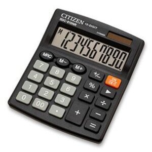 Citizen SDC-810NR - kancelářský kalkulátor, černý