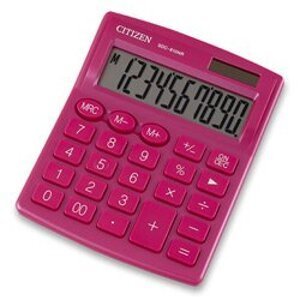 Citizen SDC-810NR - kancelářský kalkulátor - růžový