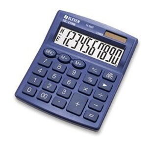 Eleven SDC-810NR - stolní kalkulátor - modrý