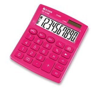 Eleven SDC-810NR - stolní kalkulátor - růžový