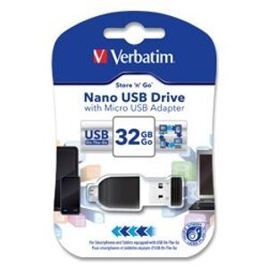 Verbatim OTG USB 2.0 - flash disk - 32 GB