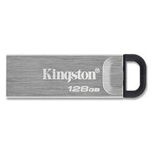 Kingston DataTraveler Kyson 3.2 - flash disk - 128 GB, kovový