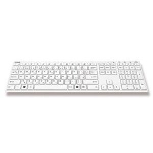 Yenkee YKB 2000 CS WL - bezdrátová klávesnice - bílá