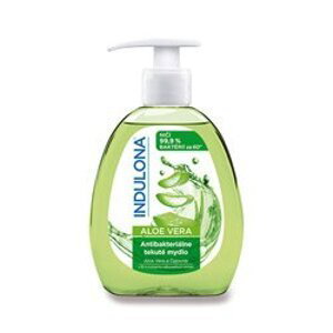 Indulona - antibakteriální tekuté mýdlo - 300 ml, Aloe Vera s čajovníkem