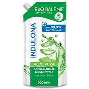 Indulona - antibakteriální tekuté mýdlo - 500 ml, Aloe Vera s čajovníkem