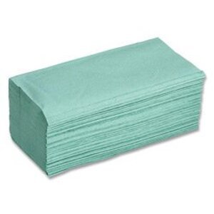 primaSOFT - 1vrstvé recyklované ručníky do zásobníku - zelené