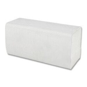 Papírové ručníky - 2vrstvé, bílé, 20 x 150 útržků
