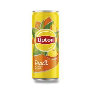 Lipton - ledový čaj - plech, 0,33 l, broskev