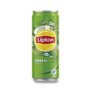 Lipton - ledový čaj - plech, 0,33 l, zelený čaj