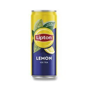 Lipton - ledový čaj - plech, 0,33 l, citron