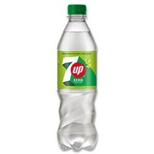 7 Up Zero Sugar - citronový nápoj - 0,5 l